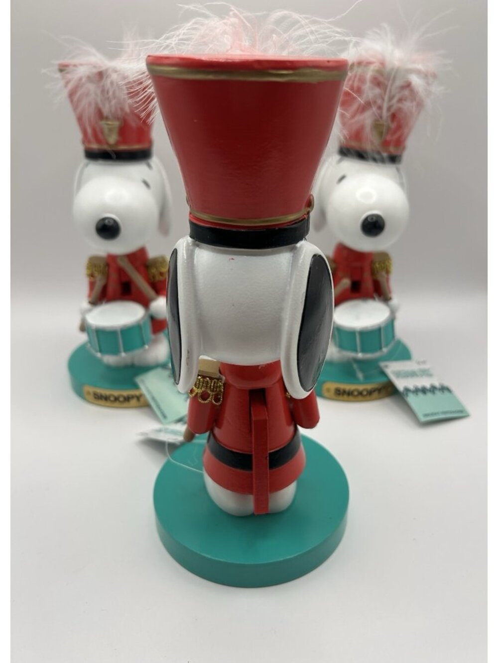 New Peanuts Snoopy Nutcracker Drummer Kurt S Adler 2024 Christmas Lot Of 3 As Is - Picture 7 of 16